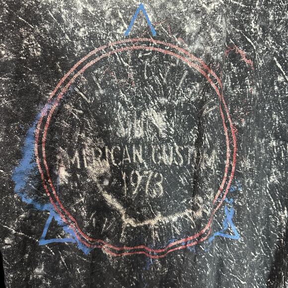 Affliction Reversible Distressed T-shirt Sz Large American Customs Motor Spirit - Picture 14 of 16